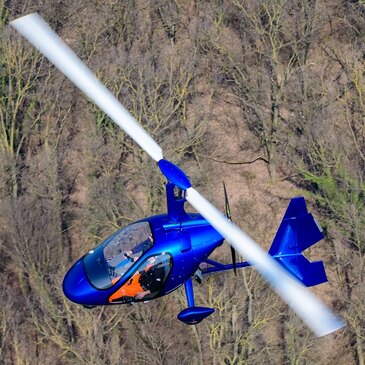 Baptême en ULM Autogire près de Dijon