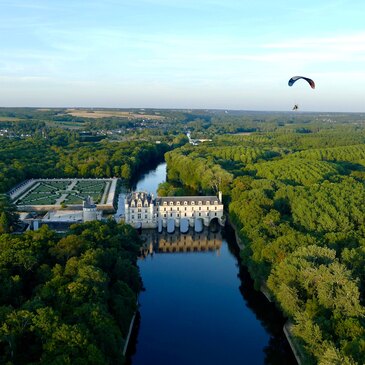 Baptême en Paramoteur - Survol des Châteaux de la Loire