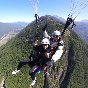 Baptême en Parapente près d&#39;Albertville