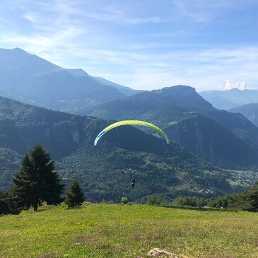 Baptême en parapente, département Savoie