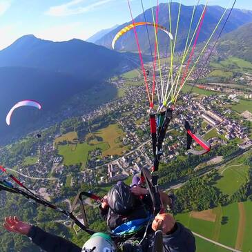 Réserver Baptême en parapente département Savoie