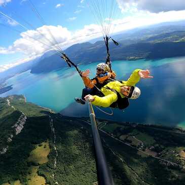 Baptême en Parapente près de Lyon