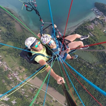 Aix-les-Bains, à 1h20 de Lyon, Rhône (69) - Baptême en parapente