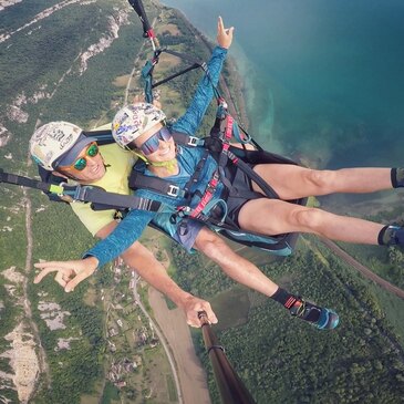 Mouxy, Savoie (73) - Baptême en parapente