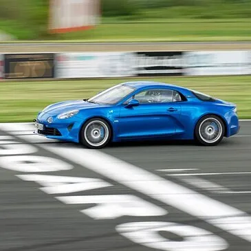 Baptême en Alpine A110S - Circuit de Pau-Arnos Baptême en Alpine A110S - Circuit de Pau-Arnos