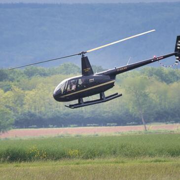 Baptême de l&#39;air hélicoptère en région Aquitaine