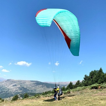 Baptême en parapente, département Pyrénées orientales