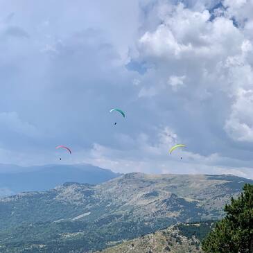 Targasonne, Pyrénées orientales (66) - Baptême en parapente