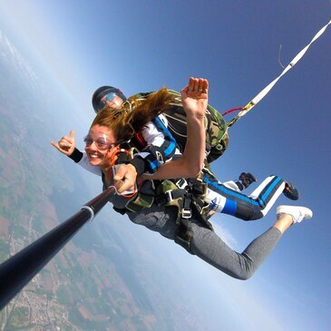 Saut en Parachute au Tréport - La Côte d&#39;Albâtre