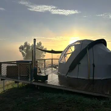 Dormir dans un Dôme avec Bain Nordique Privatif près d'Albi Dormir dans un Dôme avec Bain Nordique Privatif près d'Albi