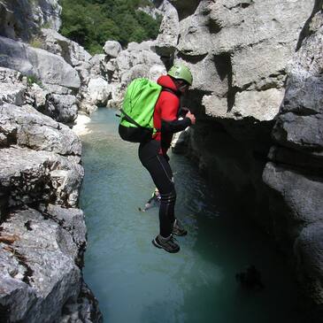 Canyoning proche La Palud-sur-Verdon