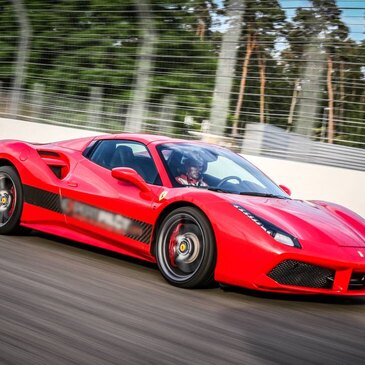 Baptême en Ferrari 488 GTB - Circuit de Saint-Dié-des-Vosges