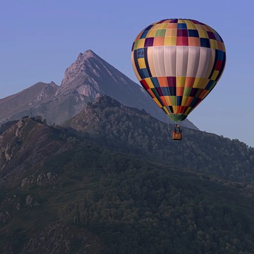 Baptême de l&#39;air montgolfière en région Aquitaine