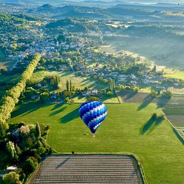 Baptême de l&#39;air montgolfière, département Alpes de Haute Provence