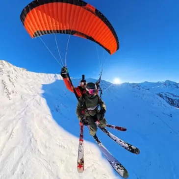 Baptême en Speed Flying à Modane Baptême en Speed Flying à Modane