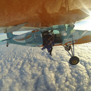 Saut en parachute, département Var