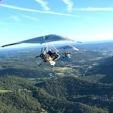 Baptême en ULM Pendulaire à Castanet - Les Gorges de l&#39;Aveyron