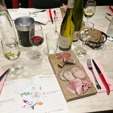 Atelier Dégustation Mets et Vins au Club Cochon à Paris 9e en région Ile-de-France Atelier Dégustation Mets et Vins au Club Cochon à Paris 9e en région Ile-de-France