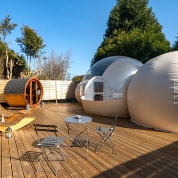 Nuit en Bulle avec Spa et Sauna près de Chantilly