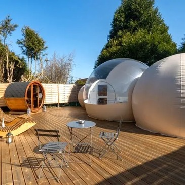 Nuit en Bulle avec Spa et Sauna près de Chantilly
