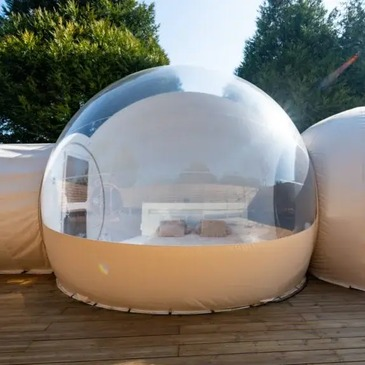 Nuit en Bulle avec Spa et Sauna près de Chantilly