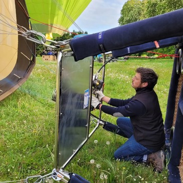 Baptême de l&#39;air montgolfière, département Loir et cher