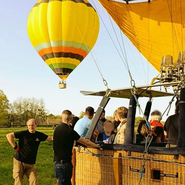 Baptême de l&#39;air montgolfière en région Centre