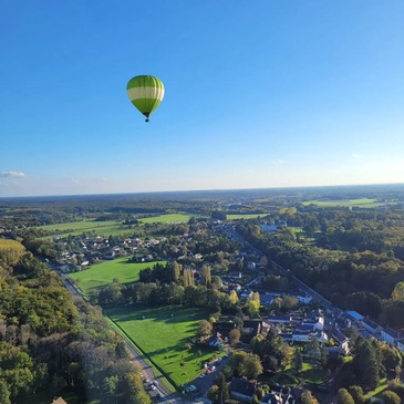 Baptême de l&#39;air montgolfière proche Saint-Aignan
