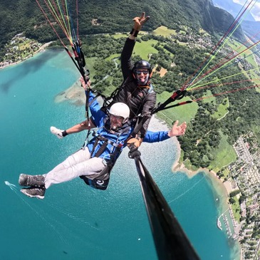 Baptême en parapente en région Rhône-Alpes