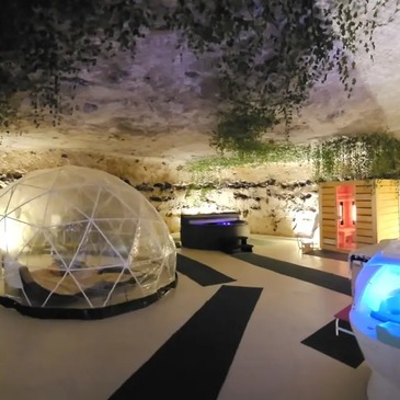 Week-End Spa Insolite en Maison Troglodyte à Châteaudun en région Centre