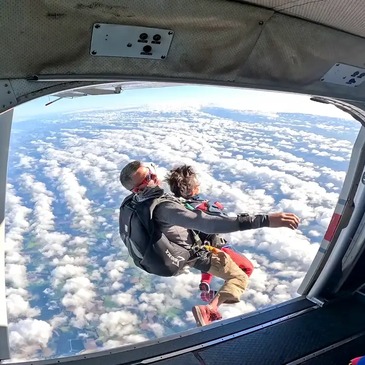 Saut en parachute, département Morbihan
