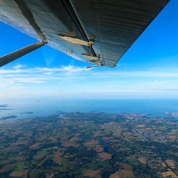 Saut en parachute, département Côtes-d&#39;Armor