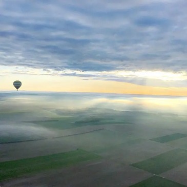 Baptême de l&#39;air montgolfière proche Rethel