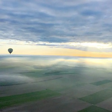 Baptême de l&#39;air montgolfière proche Rethel