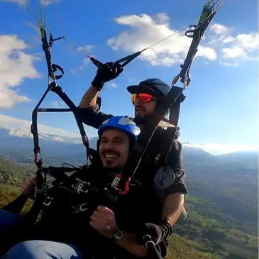 Sonnaz, Savoie (73) - Baptême en parapente