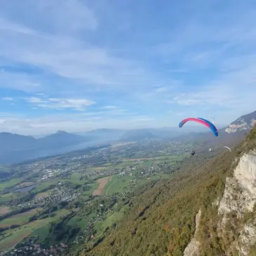 Baptême en parapente proche Sonnaz