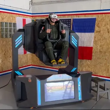 Aérodrome de Cergy-Pontoise, Val d&#39;oise (95) - Simulateur de Vol