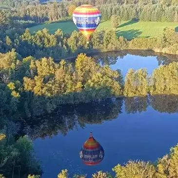 Vol en Montgolfière - Survol des Mille Etangs Vol en Montgolfière - Survol des Mille Etangs
