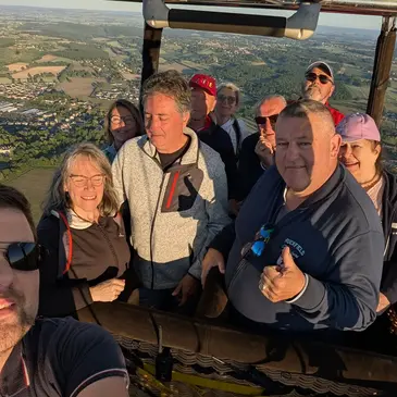 Baptême de l&#39;air montgolfière proche Écromagny