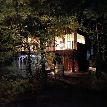 Cabane dans les Arbres avec Spa près du Bassin d&#39;Arcachon