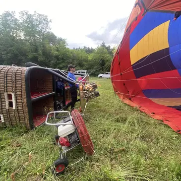 Baptême de l&#39;air montgolfière, département Yonne