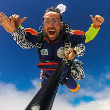 Saut en parachute en région Normandie
