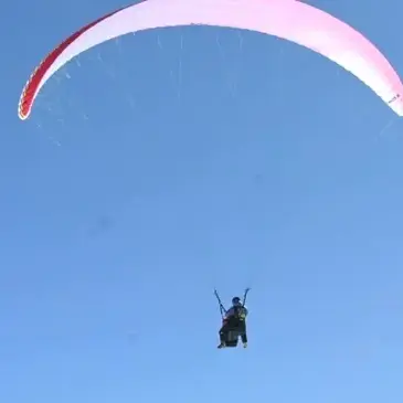 Baptême en parapente, département Haute savoie