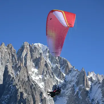 Baptême en parapente proche Chamonix-Mont-Blanc