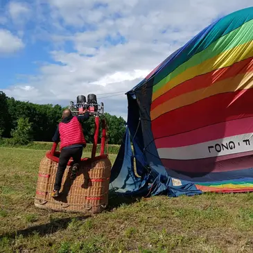 Baptême de l&#39;air montgolfière, département Lot et garonne