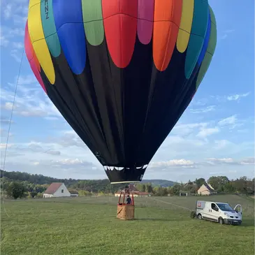 Baptême de l&#39;air montgolfière en région Aquitaine