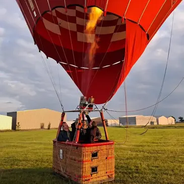 Baptême de l&#39;air montgolfière, département Loire
