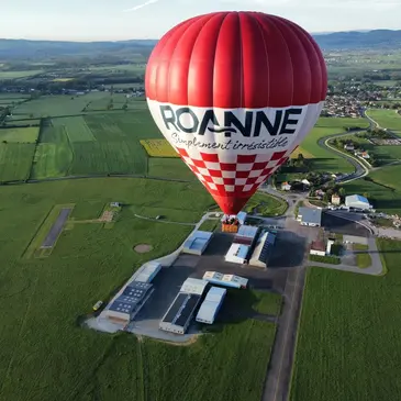 Baptême de l&#39;air montgolfière en région Rhône-Alpes