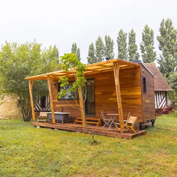 Nuit en Tiny House près de Falaise Nuit en Tiny House près de Falaise