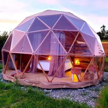 Nuit en Dôme avec Spa à Auriac-sur-Vendinelle 